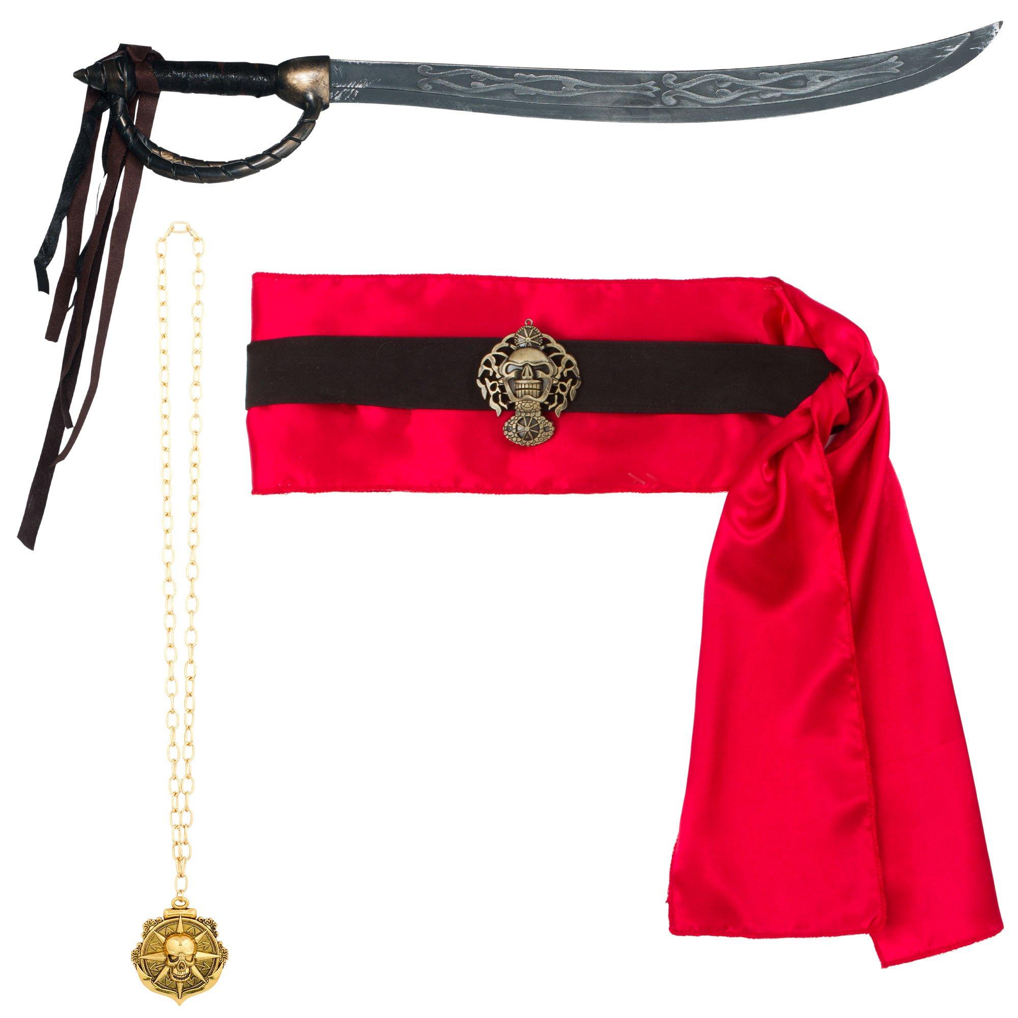 Adult Pirate Costume Accessory Kit